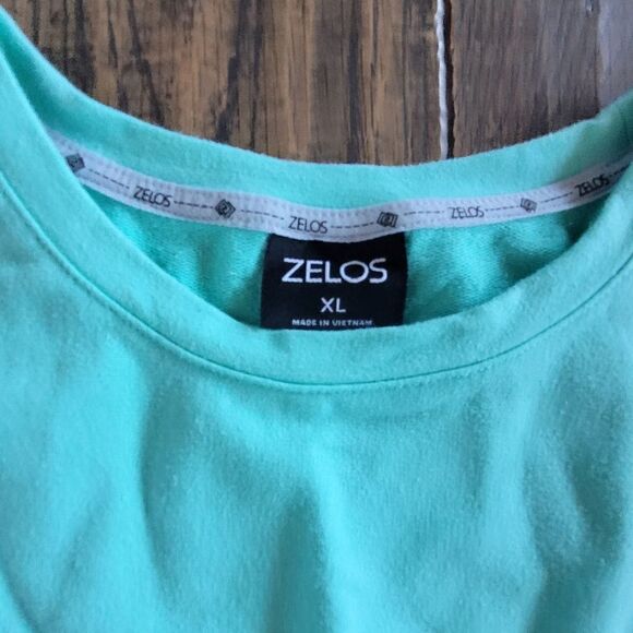 💙3 for $30💙 Zelos Colorblock Cropped Front Sweatshirt XL - Picture 3 of 6